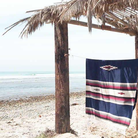 Navy // Mustang Blanket