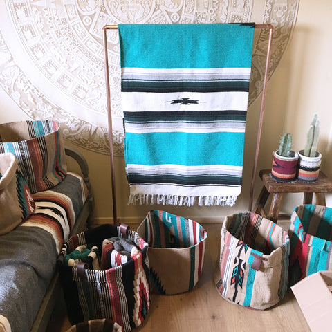 Turquoise // Mustang Blanket