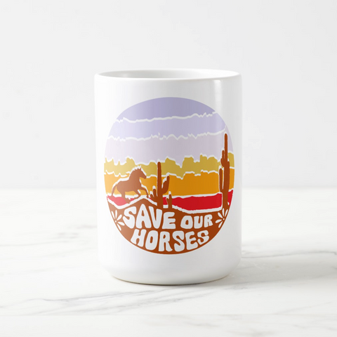 Save Our Horses Mug