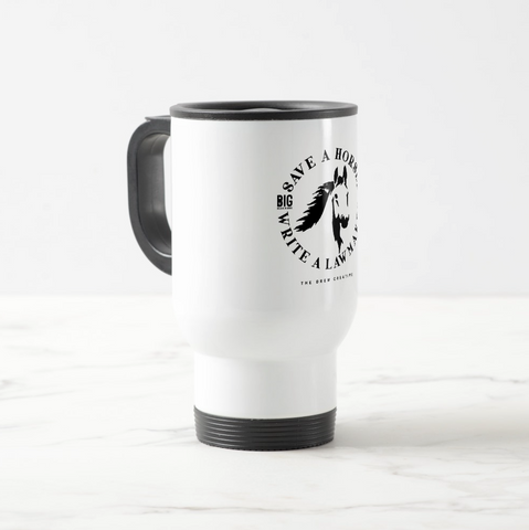 The Drew Creative + BIG4Animals Travel Mug