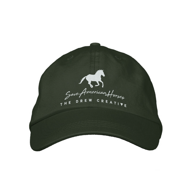 Save Our Horses // Classic Embroidered Cap
