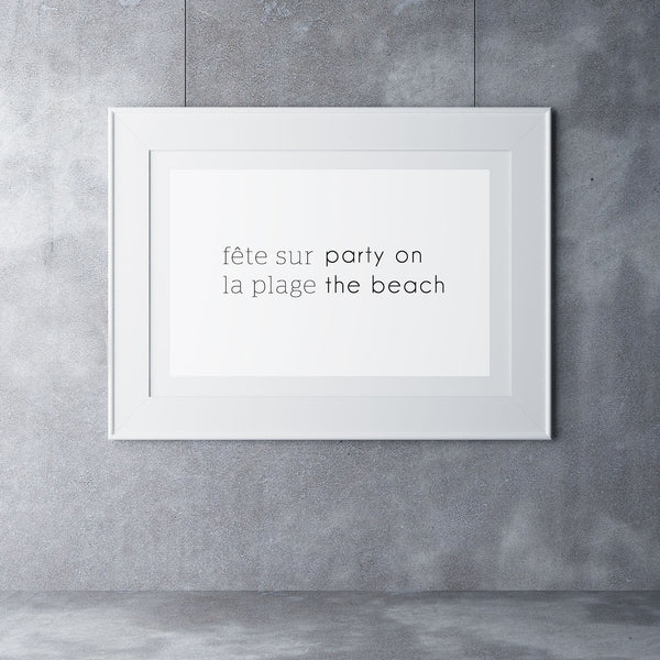 Party on the Beach