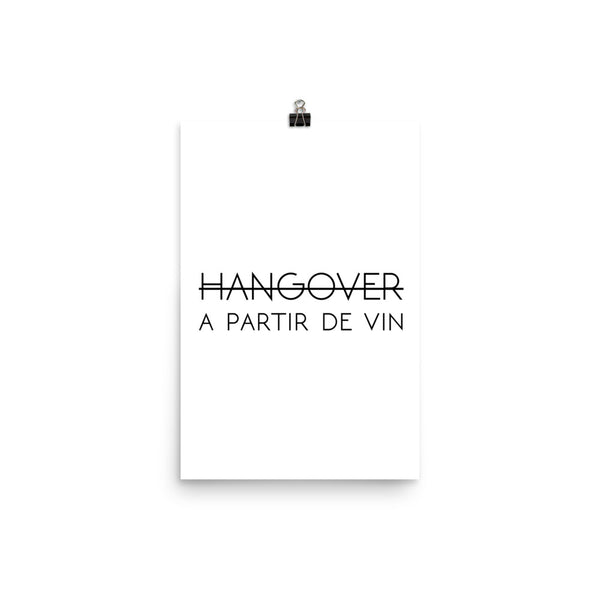 No Hangovers Print